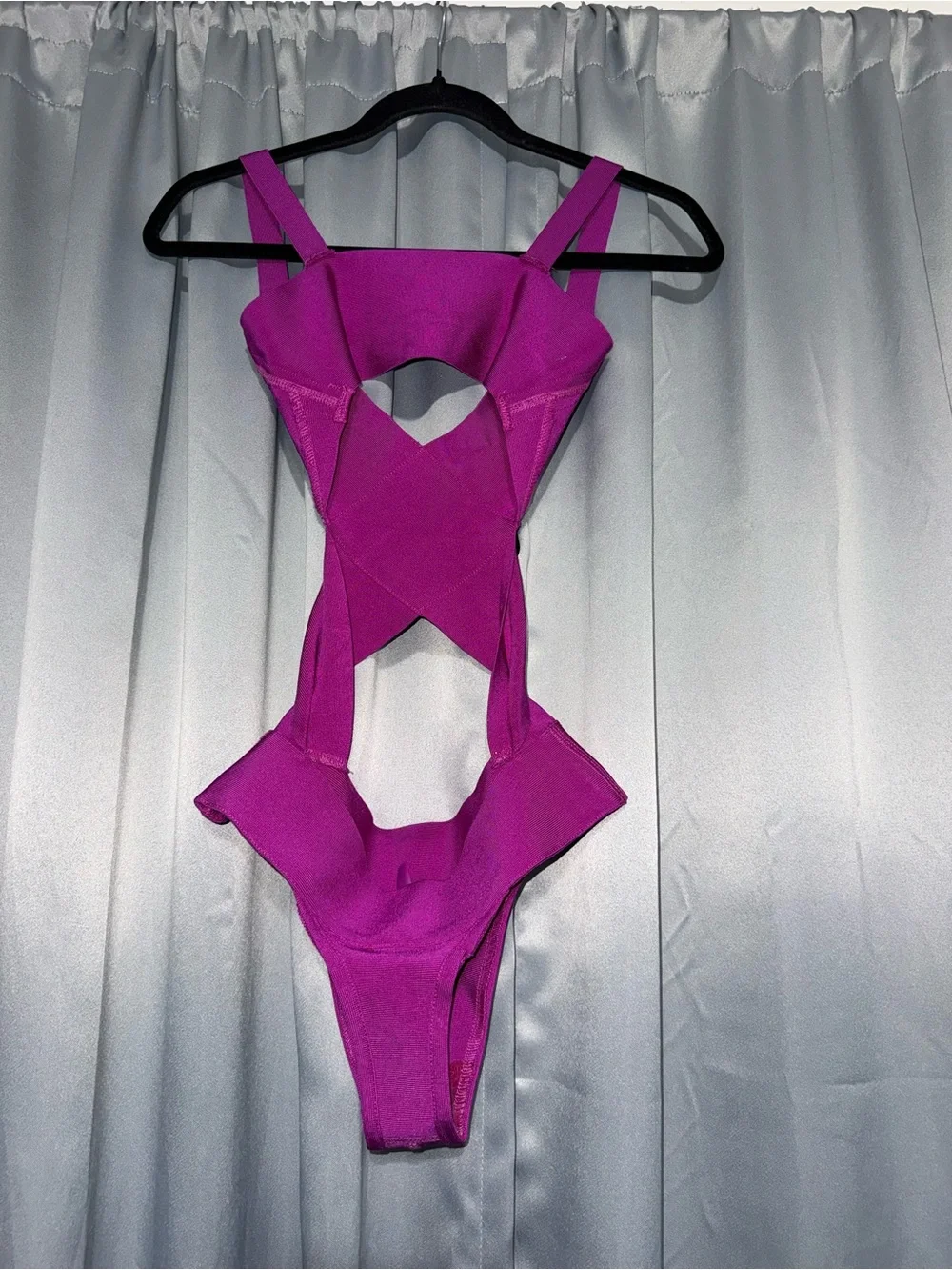 SKIMS One-Piece Swimsuit in Vibrant Magenta